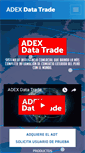 Mobile Screenshot of adexdatatrade.com